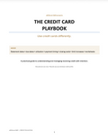 The Credit Card Playbook