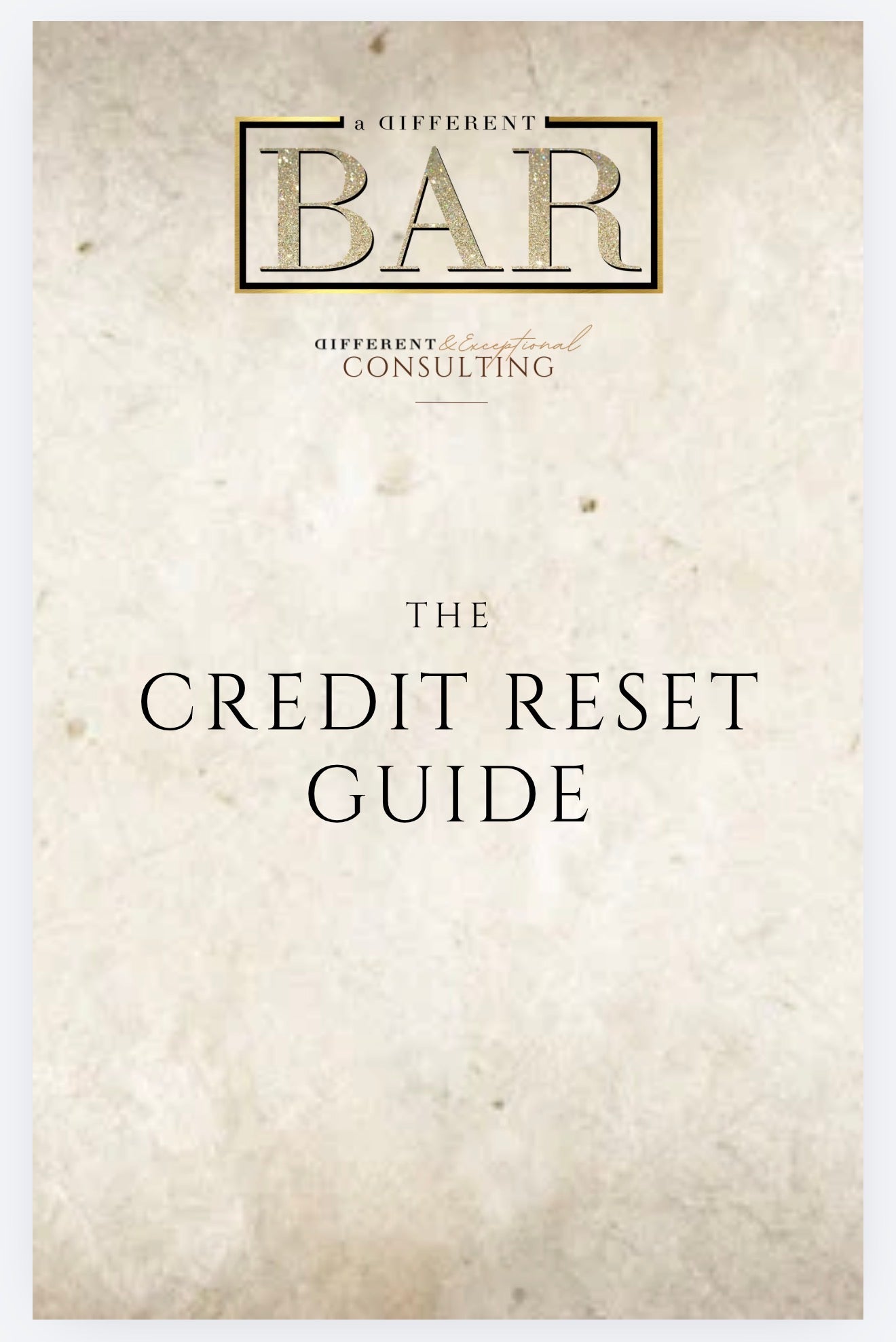 Credit Reset Guide